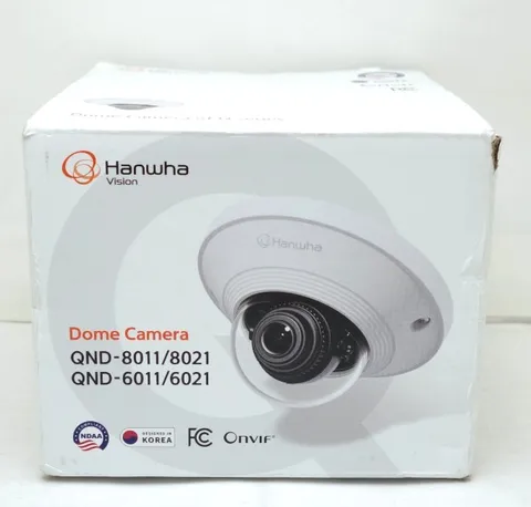 New Samsung Hanwha TechWin Wisenet QND-6011 2MP PoE Network IP Dome Camera