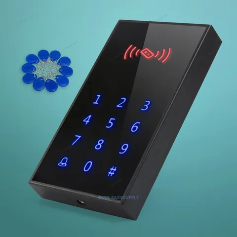 Single Door Keypad And RFID ID Card Reader Access Control +10 ID Card Keyfobs
