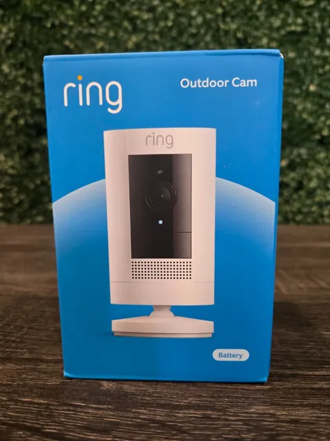 Ring Outdoor Camera with RARE Lifetime Basic Plan - Prepaid for Life