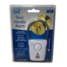 Sabre Home Series 110 DB Sound Range WHITE HS-DHA Door Handle Alarm NEW Read