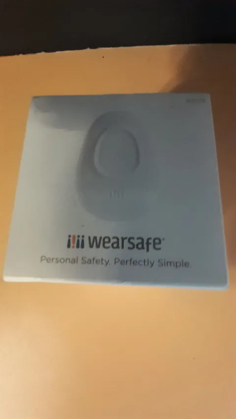 Wearsafe Tag Security Alert Alarm Button White Water Resistant New In Opened Box