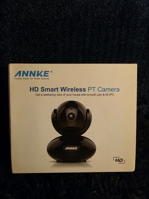 ANNKE 1080P HD Smart Wireless PT Security Camera Indoor Pan & Tilt Wi-Fi - New