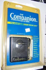 NEW!! THE COMPANION PERSONAL ALARM, BATTERY OPERATED