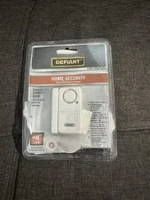 Defiant Home Security Door Window Alarm 1001-090-100 2 Settings Chime Siren New