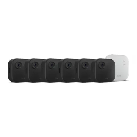 Blink Outdoor 4 XR 6 Camera Wireless Security System 1080p HD Night Vision New