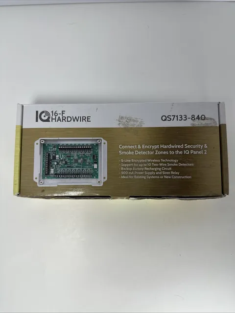 Qolsys QS7133-840 16-F Hardwired to Wireless Translator iQ2- iQ4