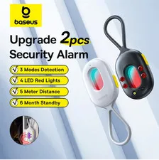 Baseus 2PCS Security Alarm Sensor Door Window Anti Theft Detector Set