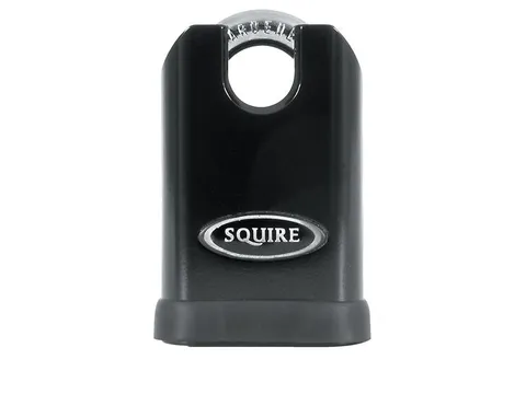 Squire SS50CP5 Stronghold Acier Massif & Cadenas Laiton 50mm Fermé Manille CEN3