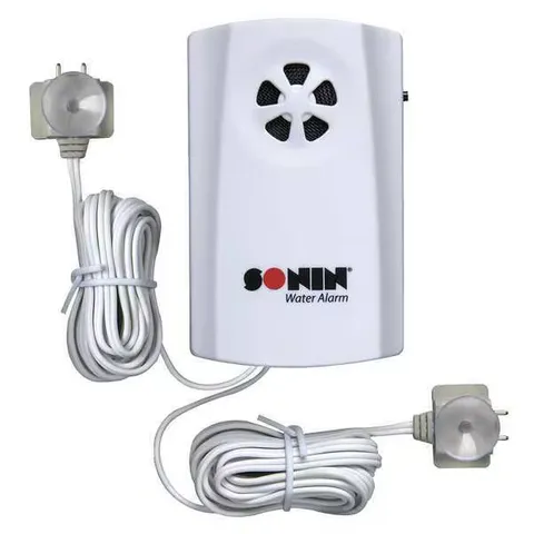 Sonin Water Alarm,Battery Powered,9VDC 802 Sonin 802 028814008029