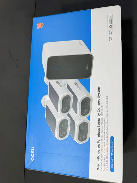 AOSU 4K SolarCam P1 Max with HomeCortex System