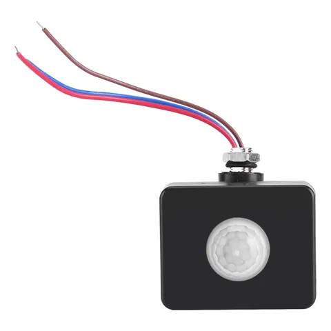 Motion Sensor, AC 110-240V IP54 Outdoor Use Pir Sensor 62 X 49.7 X 21.7 MM 12...