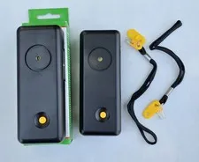 2 New Personal Security And Safety Alarm System,  Motion Alarm Spot Light MR 911