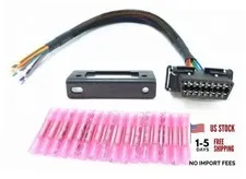 OBD2 J1962 Female to Open Pigtail Cable Bracket OBDii Port Replacement Cable