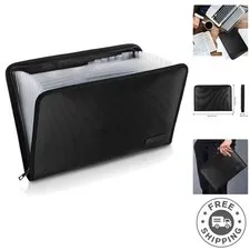Luxury Fireproof and Water Resistant Document Bag - Perfect Gift Idea
