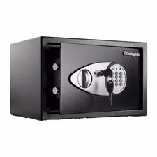 Fire-Safe Floor Safe, Digital Lock, Mounting Kit, 0.58 Cu. Ft. - X055