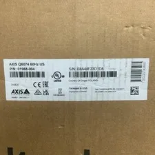 NEW SEALED Axis Q6074  60Hz US Outdoor PTZ Dome Network Camera P/N: 01968-004