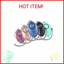 Personal Alarm for Women, 5 Pack 140DB Emergency Self-Defense Security Alarm Key
