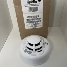 Apollo 51000-600 Wireless Smoke Heat CO Detector White Battery Indoor Alarm