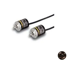 Omron Incremental Rotary Encoder Φ25mm Outer Diameter Output Phase A DC24V Open