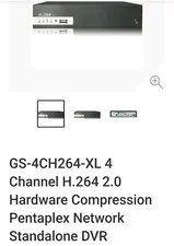 GS-4CH264-XL 4 Channel H.264 2.0 Compression Pentaplex Network Standalone DVR