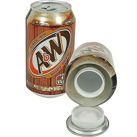A&W ROOT BEER Can Diversion Safe with Secret Compartment for Valuables - NEW
