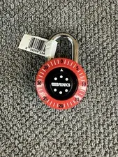 Brinks 172-49006 Dial Combination Padlock, 48mm