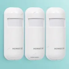 3PCS 433MHz Wireless PIR Motion Detector For  Home Security  Alarm System