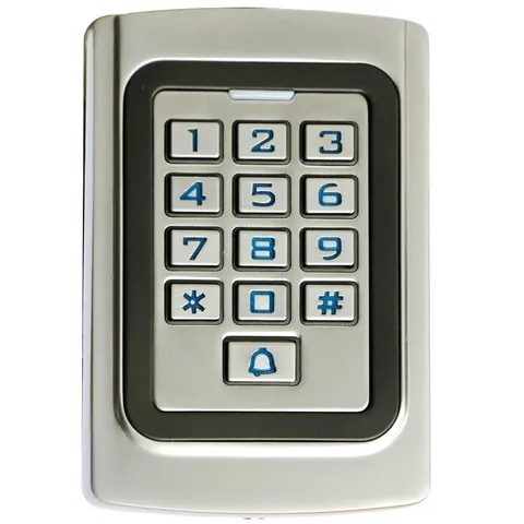 IP68 Waterproof 12V 24V Metal Wired Keypad for Gate Garage Door Access Control