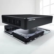 Night Owl NVR-BTN8-82, BT 8-Channel 4K PoE Network Video Recorder 2TB Hard Drive