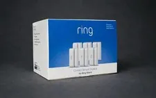 **NEW SEALED** Ring Contact Sensor 6 Pack - 1st Gen for Ring Alarm - White