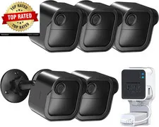 All-New Blink Outdoor Camera Wall Mount, 5 Pack Weatherproof Housing and 360°