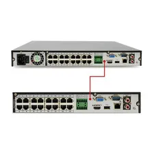 ICRealtime NVR-MX16POE-1U16MP1-4TB NVR 16PoE 4TB 4K/16MP