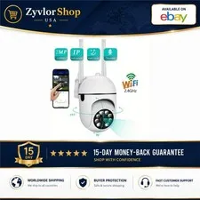 FireFrog A7 1080p WiFi Security Camera 360° Two-Way Audio Night Vision