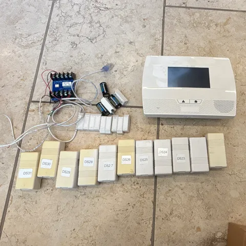 Honeywell L5100 Touchscreen Alarm Keypad Control Panel, White