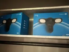 Ring Floodlight Cam Wired Pro 1080p Security Camera Black Brand New in Box!