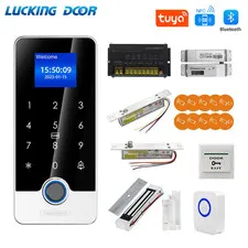 Fingerprint Tuya Access Controller RFID Access Control Kits With Waterproof Meta