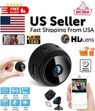 Mini Wireless Record Camera WiFi IP Home Security DVR Night Vision HD USB 1080P