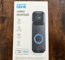 Blink Video Doorbell Alexa Compatible (Wired OR Wireless) Brand New