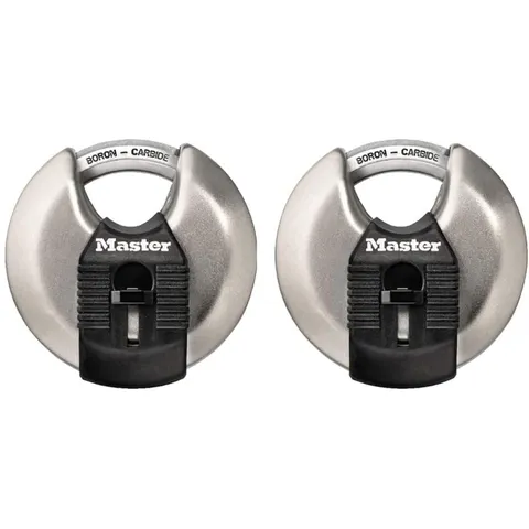Master Lock M40XTCCSEN Stainless Steel Disc Lock Padlock 2-3/4 in.