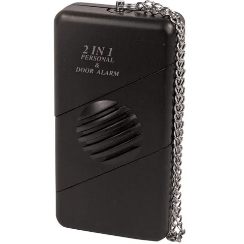 2 in 1 Personal/Door Personal Travel Intruder Alarm Portable Wireless