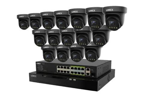 Lorex Connect X Series 4K 32-Channel Wired NVR System with X3 Turret Security Ca