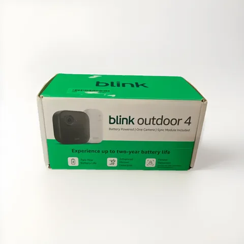 Blink Outdoor 4 4th Gen 1-Camera System w/ Sync Module 2 Wireless HD Camera