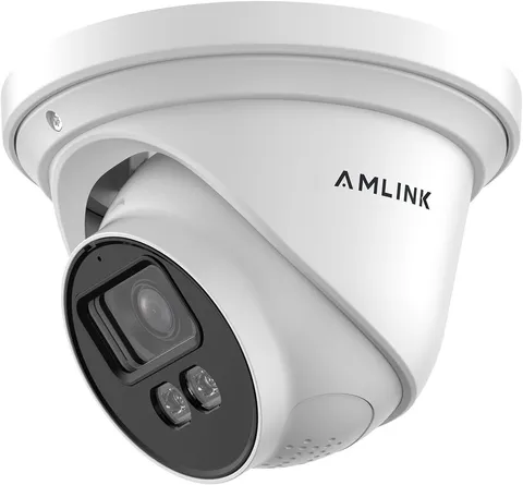 AMLINK 4K/8MP Security AI IP PoE Camera, Night Color 100ft, AL8M-T8198EW