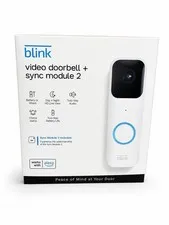 Blink Video Doorbell , Sync Module 2 Bundle