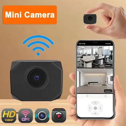 New 1080P HD Mini WiFi Camera AP Hotspot Remote Monitor Portable Small Camcorder