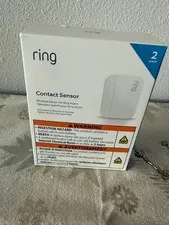 1-PACK /2 PIECE - Ring - Alarm Contact Sensor (2nd Gen)- White-SEALED