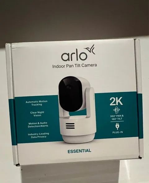 Arlo Essential Indoor Pan Tilt Camera 2K