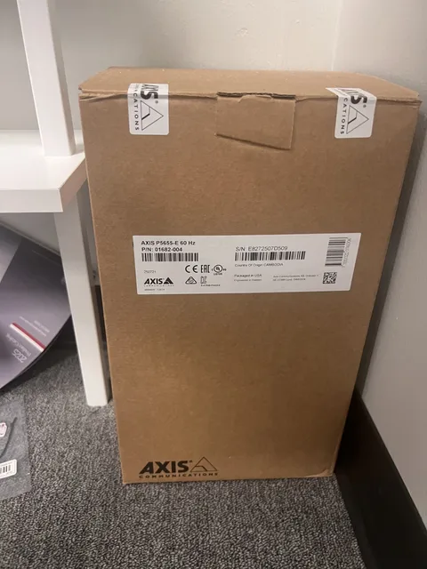New AXIS Communications P5655-E 01682-004 Vandal IP Network PoE PTZ Dome Camera