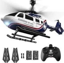 DEERC RC Helicopter, Remote Control Helicopter, 26 Mins Flight Time, LED...