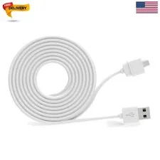 Mini two-meter USB cable White